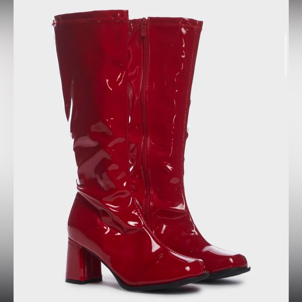 Dolls kill x Ellie Fire Go-Go Baby boots